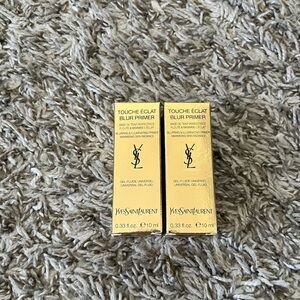 Bundle of YSL Touche Éclat Blur Primer Nourishing Oil For Radiance .33 fl oz NIB